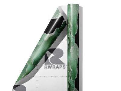 Green Tea Gemstone Wrap Film Sheets~Rwraps Series 914 Green Tea Gemstone Scrolled Sheet~3