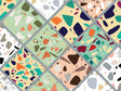 Green Tile Vinyl Wrap Pattern~Rwraps Series 914 Digitally Printed Vinyl Wrap~0