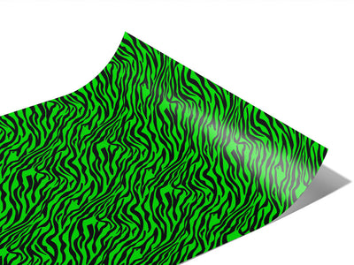 Green Tiger Vinyl Wraps~Rwraps Series 914 Digitally Printed Vinyl Wrap~1