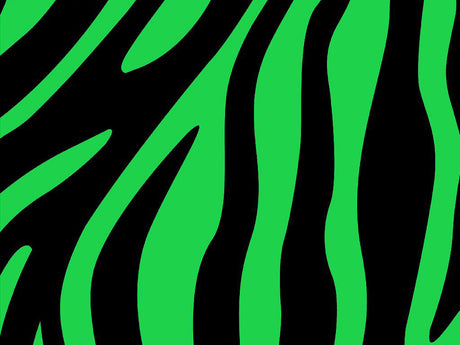 Green Zebra Vinyl Wrap Pattern~Rwraps Series 914 Digitally Printed Vinyl Wrap~0