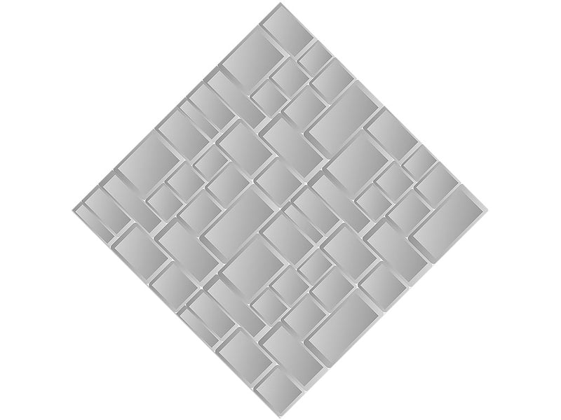 Grey  Brick Vinyl Wrap Pattern