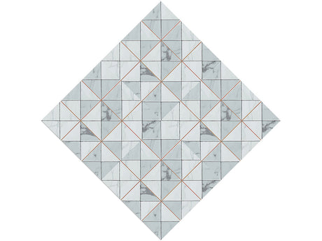 Grey Diamonds Tile Vinyl Wrap Pattern