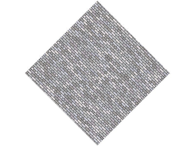 Grey  Brick Vinyl Wrap Pattern