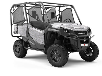 Grey  Brick Utility Vehicle Vinyl Wrap