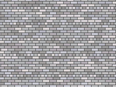 Grey  Brick Vinyl Wrap Pattern~Rwraps Series 914 Digitally Printed Vinyl Wrap~0