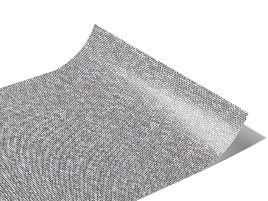 Grey  Brick Vinyl Wraps~Rwraps Series 914 Digitally Printed Vinyl Wrap~1