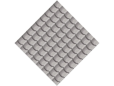 Grey Lipped Tile Vinyl Wrap Pattern