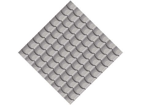 Grey Lipped Tile Vinyl Wrap Pattern