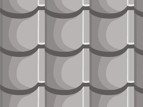 Grey Lipped Tile Vinyl Wrap Pattern~Rwraps Series 914 Digitally Printed Vinyl Wrap~0