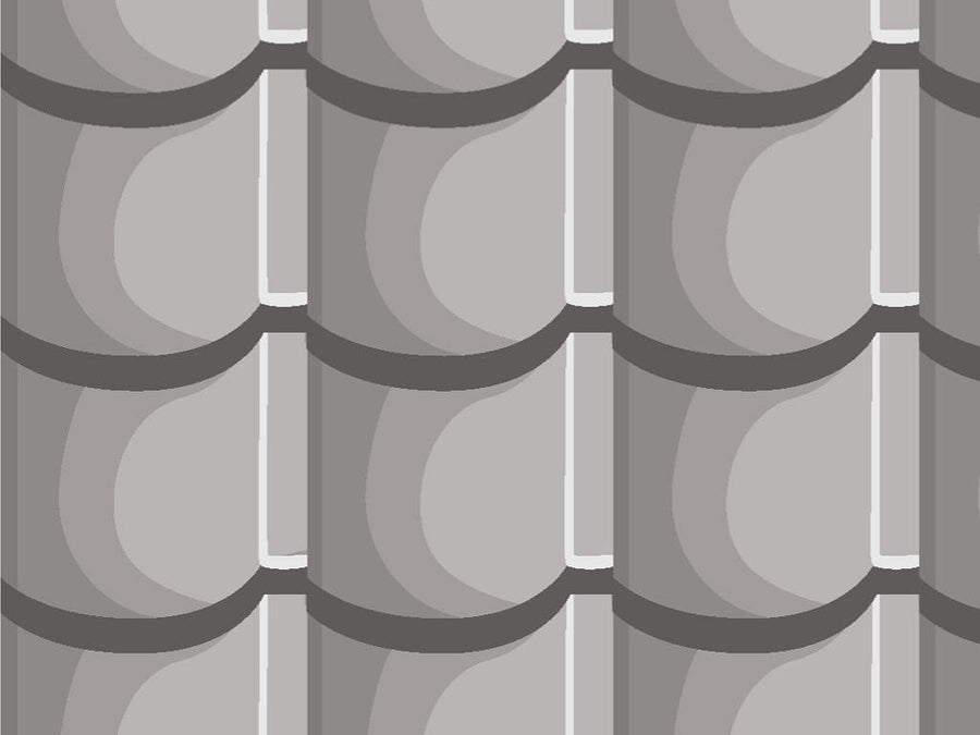 Grey Lipped Tile Vinyl Wrap Pattern~Rwraps Series 914 Digitally Printed Vinyl Wrap~0