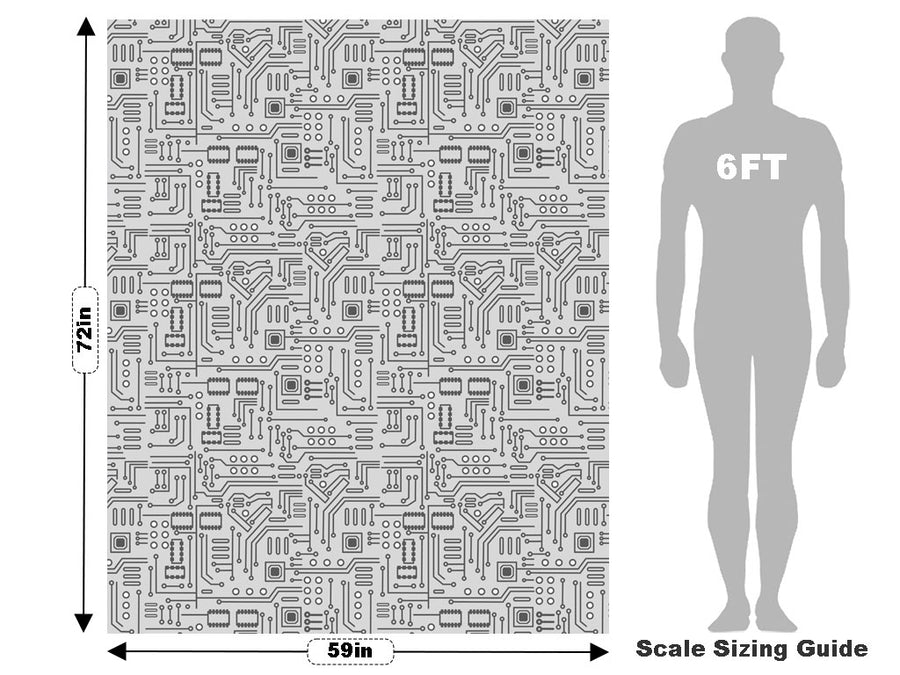 Grey Love Technology Vehicle Wrap Scale~Rwraps Series 914 Grey Love Technology Measurements~2
