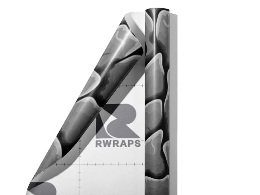 Grey  Cobblestone Wrap Film Sheets~Rwraps Series 914 Grey  Cobblestone Scrolled Sheet~4