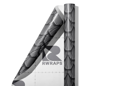 Grey Scaled Tile Wrap Film Sheets~Rwraps Series 914 Grey Scaled Tile Scrolled Sheet~4