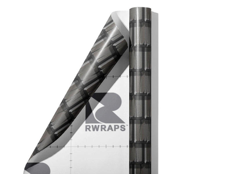 Grey Shake Tile Wrap Film Sheets~Rwraps Series 914 Grey Shake Tile Scrolled Sheet~4