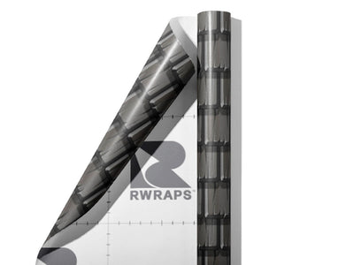 Grey Shake Tile Wrap Film Sheets~Rwraps Series 914 Grey Shake Tile Scrolled Sheet~4