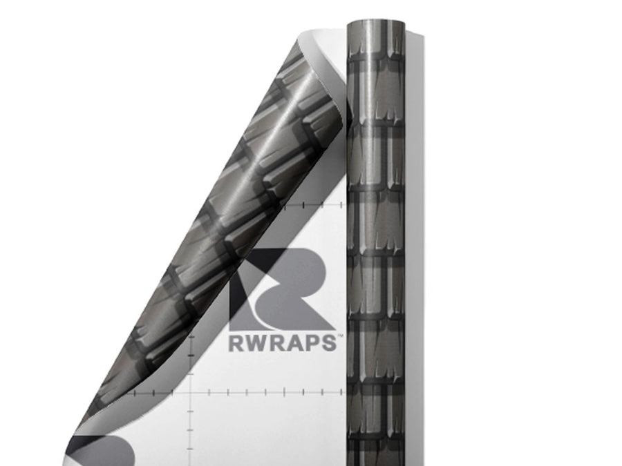 Grey Shake Tile Wrap Film Sheets~Rwraps Series 914 Grey Shake Tile Scrolled Sheet~4