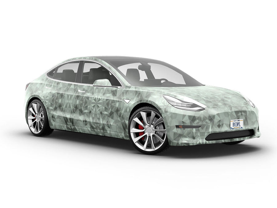 Grey Skies Tile Vehicle Vinyl Wrap