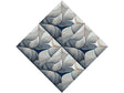 Grey Square Tile Vinyl Wrap Pattern