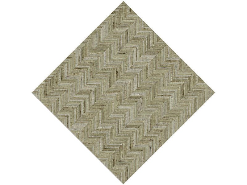 Grey Stain Wooden Parquet Vinyl Wrap Pattern