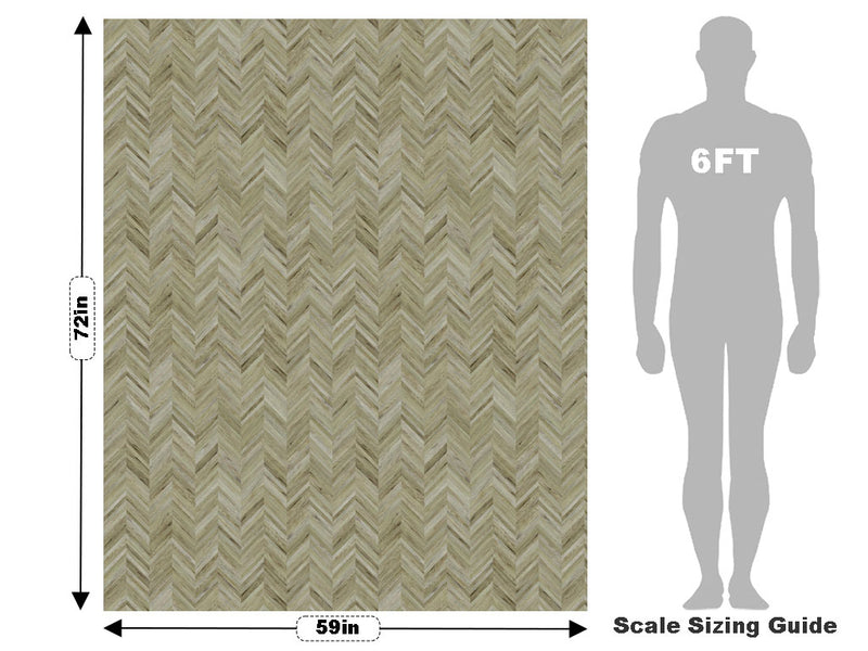 Grey Stain Wooden Parquet Vehicle Wrap Scale~Rwraps Series 914 Grey Stain Wooden Parquet Measurements~2
