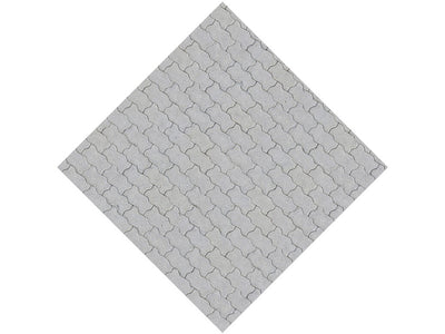 Grey Zigzag Brick Vinyl Wrap Pattern