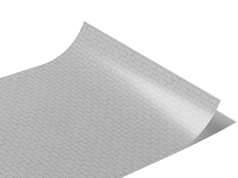 Grey Zigzag Brick Vinyl Wraps~Rwraps Series 914 Digitally Printed Vinyl Wrap~1