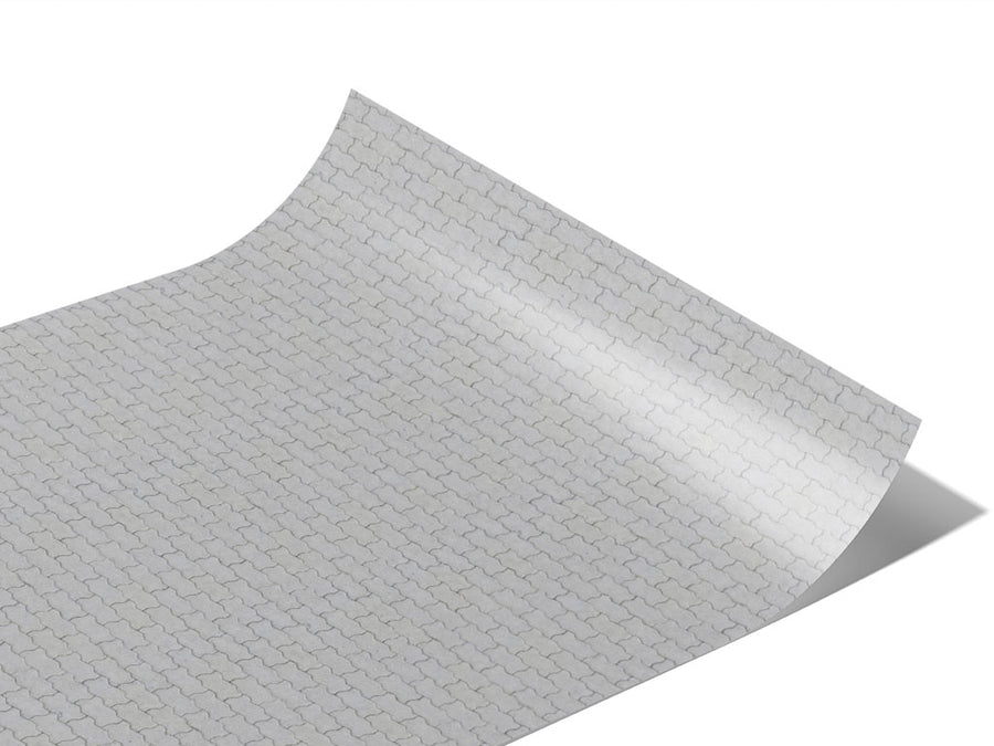 Grey Zigzag Brick Vinyl Wraps~Rwraps Series 914 Digitally Printed Vinyl Wrap~1