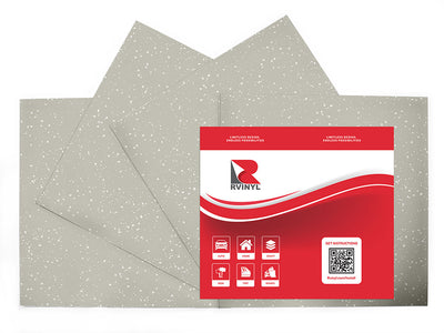 grigio terrazzo stone Craft Vinyl Sheet Pack