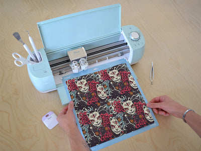 grinning kitsune japanese Cricut Compatible Vinyl