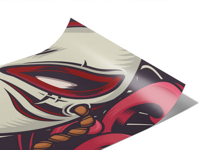 Grinning Kitsune Asian Vinyl Wraps~Rwraps Series 914 Digitally Printed Vinyl Wrap~0