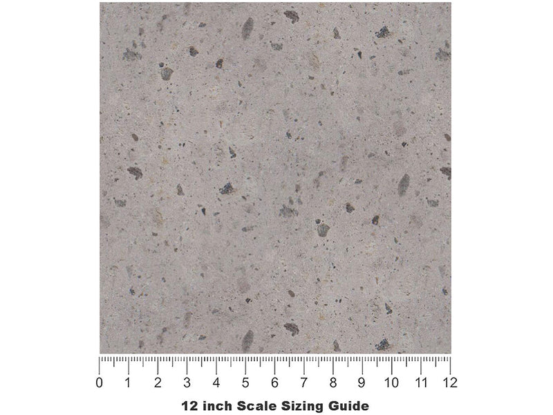 Gris  Adoquin Vinyl Film Pattern Size 12 inch Scale~Rwraps Gris  Adoquin Sizing Chart~2