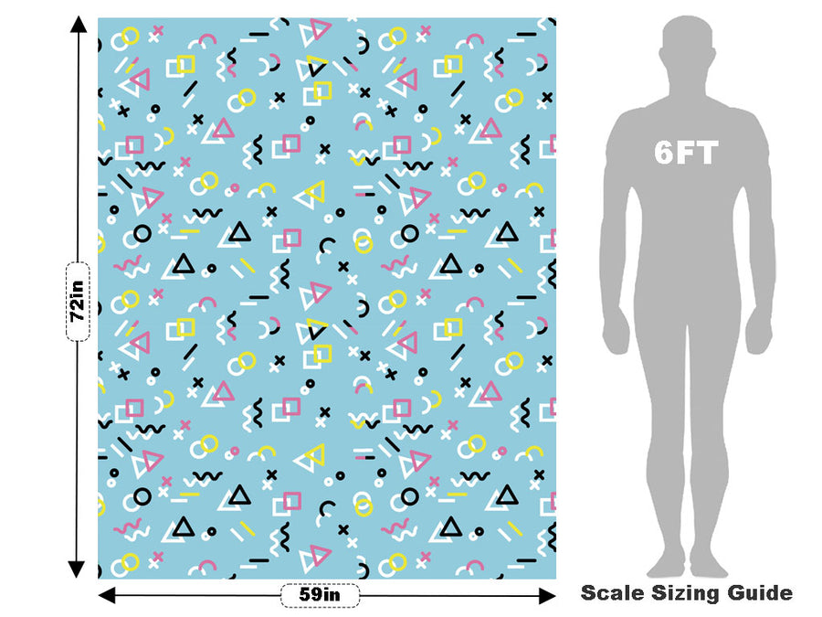 Groovy Baby Abstract Vehicle Wrap Scale~Rwraps Series 914 Groovy Baby Abstract Measurements~1