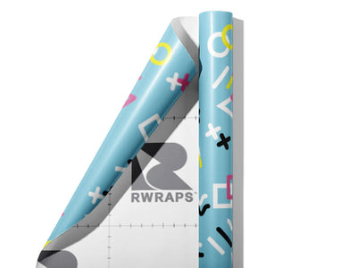 Groovy Baby Abstract Wrap Film Sheets~Rwraps Series 914 Groovy Baby Abstract Scrolled Sheet~3