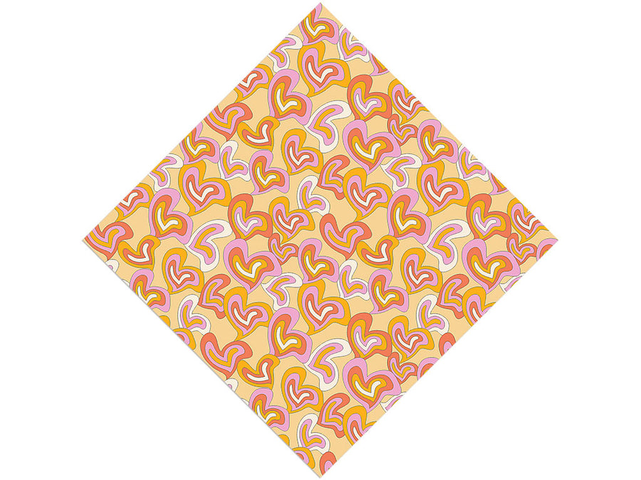 Groovy Baby Heart Vinyl Wrap Pattern