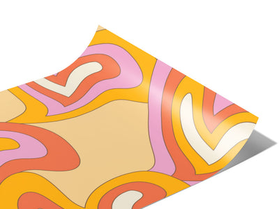 Groovy Baby Heart Vinyl Wraps~Rwraps Series 914 Digitally Printed Vinyl Wrap~0