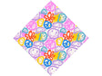Groovy Peace Graffiti Vinyl Wrap Pattern