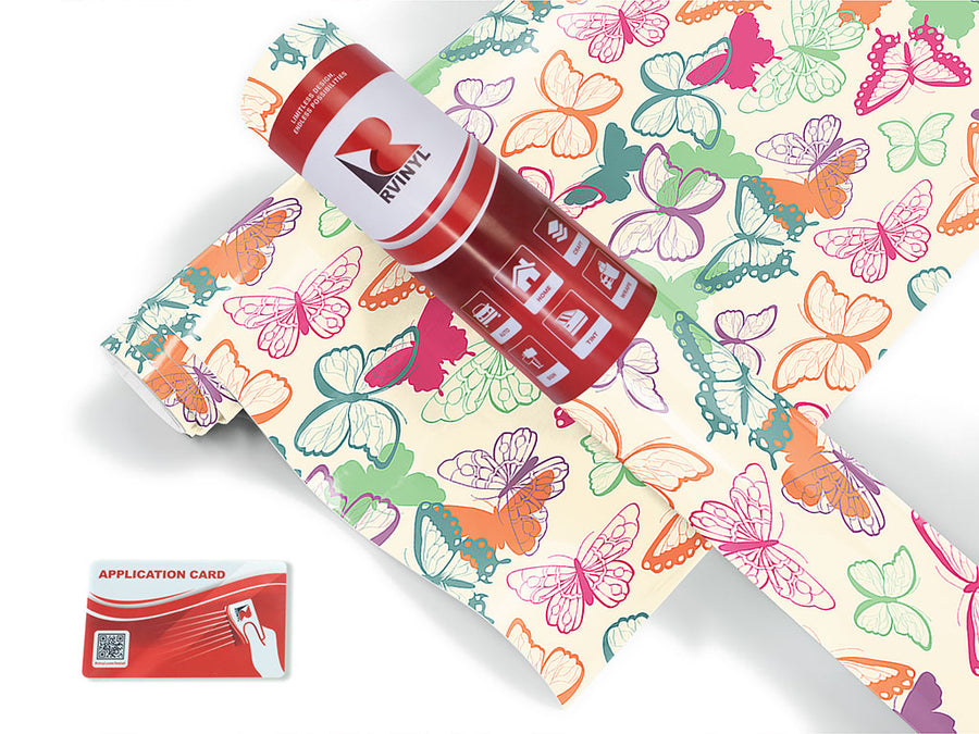 groovy vibes bug Craft Vinyl Roll