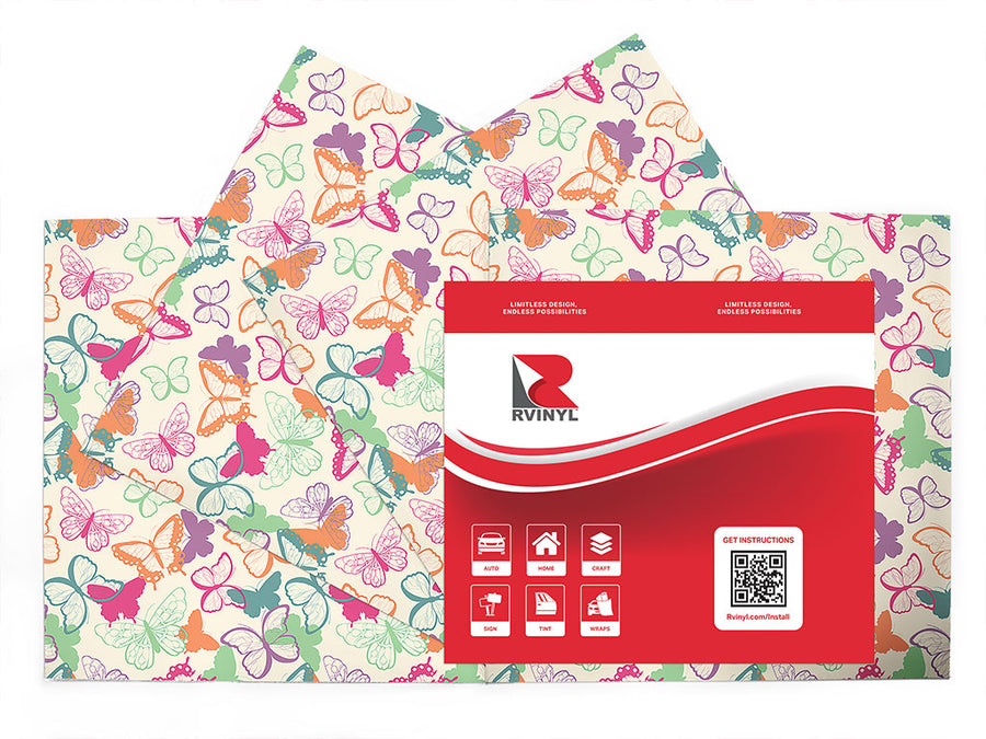 groovy vibes bug Craft Vinyl Sheet Pack