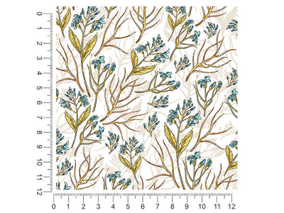 growing memories floral 1ft x 1ft Craft Sheets