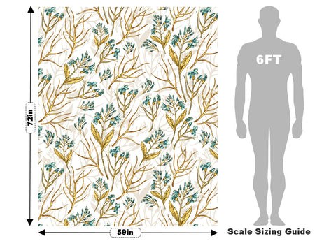 Growing Memories Floral Vehicle Wrap Scale~Rwraps Series 914 Growing Memories Floral Measurements~1
