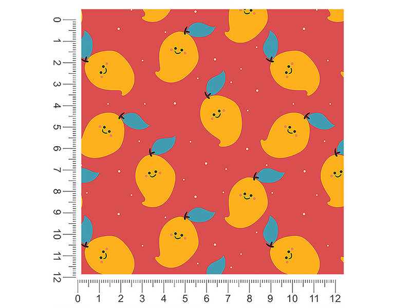 grown rosigold fruit 1ft x 1ft Craft Sheets