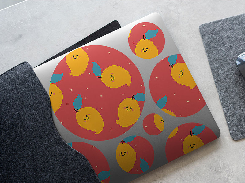grown rosigold fruit DIY Laptop Stickers