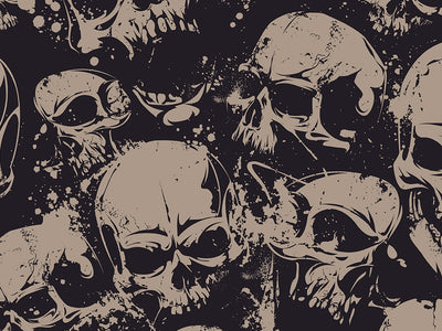 Grunge Death Halloween Vinyl Wrap Pattern~Rwraps Series 914 Digitally Printed Vinyl Wrap~0