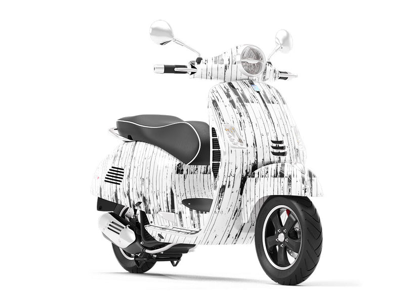 Grunge  Wood Plank Vespa Scooter Wrap Film
