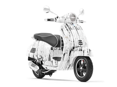 Grunge  Wood Plank Vespa Scooter Wrap Film