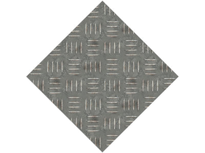 Grunge Tread Diamond Plate Series Custom Printed Wrap Film