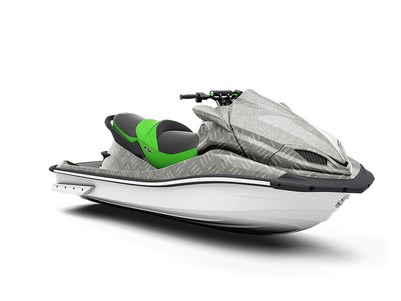 Grunge Tread Diamond Plate Jet Ski Vinyl Customized Wrap