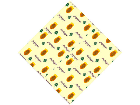Guinea Gold Fruit Vinyl Wrap Pattern