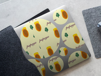 guinea gold fruit DIY Laptop Stickers