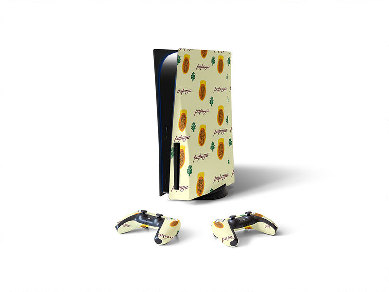 guinea gold fruit Sony PS5 DIY Skin